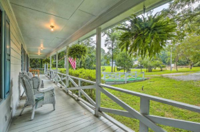 Quiet Home with Fire Pit - 1 Mi to Downtown Acworth!